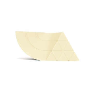 Mostra printata din filament SmartFil PLA Pastel Vanilla (crem) 1kg - Filamente3D.ro