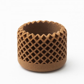 Ghiveci printat 3D din filament Sustainable SmartFil PLA OLIVE Natural (natural) 750g - Filamente3D.ro
