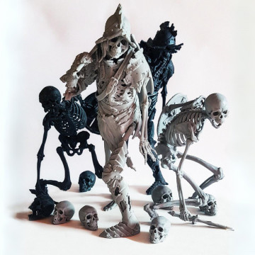 Miniaturi printate din rasina AmeraLabs AMD-3 Black - Filamente3D.ro