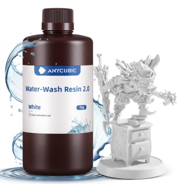 Rasina Anycubic Water-Wash Resin 2.0 White (alb) - 1kg