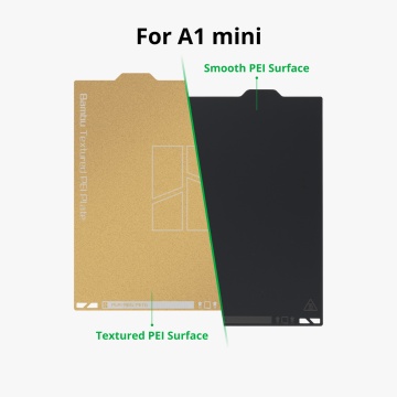 BambuLab A1 Mini Platforma Dual-Texture PEI