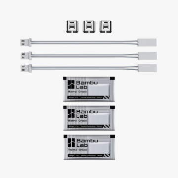 BambuLab X1 Series - Ceramic heater pentru hotend - continut pachet - Filamente3D.ro