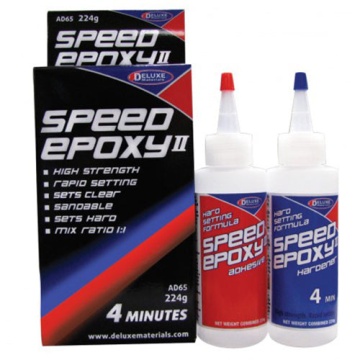 Deluxe Materials - adeziv epoxidic Speed Epoxy II 4 min - 224g