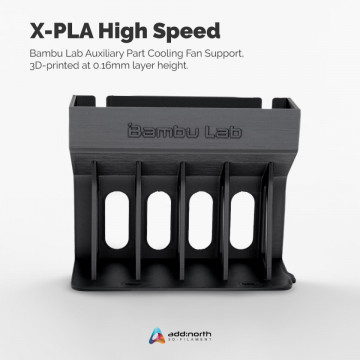 Piesa tehnica printata din filament add:north X-PLA High Speed Black 750g - Filamente3D.ro