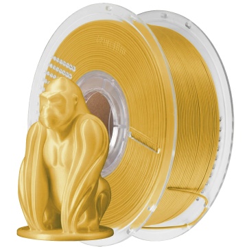 Filament 1.75 mm AzureFilm PLA Original Champagne Gold (maro - auriu) 1kg