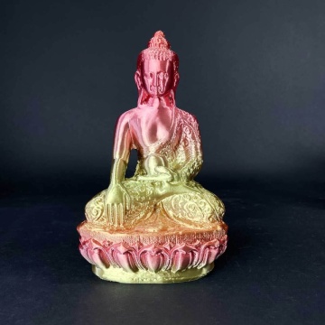 Statueta printata din filament AzureFilm PLA Silk Rainbow Harmony 1kg - Filamente3D.ro