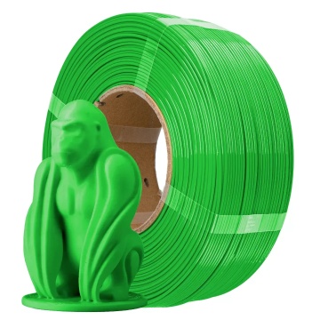 Filament 1.75 mm AzureFilm ReFill PETG Hyper Speed Grass Green (verde) 1kg