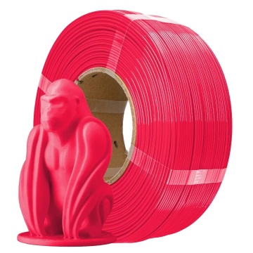 Filament 1.75 mm AzureFilm ReFill PETG Hyper Speed Raspberry Red (roz) 1kg