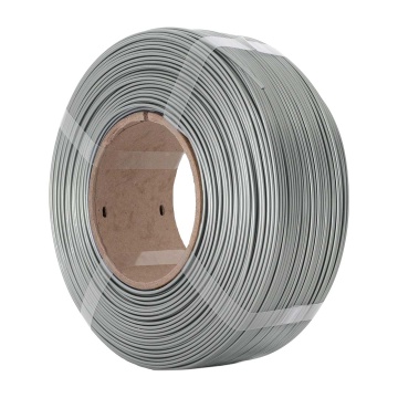 Filament 1.75 mm AzureFilm ReFill PETG Hyper Speed Silver (argintiu) 1kg