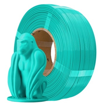 Filament 1.75 mm AzureFilm ReFill PETG Hyper Speed Turquoise Blue (turcoaz) 1kg