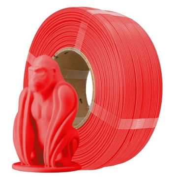 Filament 1.75 mm AzureFilm ReFill PLA Matte HS Coral (portocaliu) 1kg