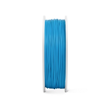 Lateral rola de filament Fiberlogy Matte PET-G Blue 850g - Filamente3D.ro