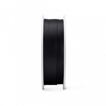 Lateral rola de filament Fiberlogy PCTG GF Black 750g - Filamente3D.ro