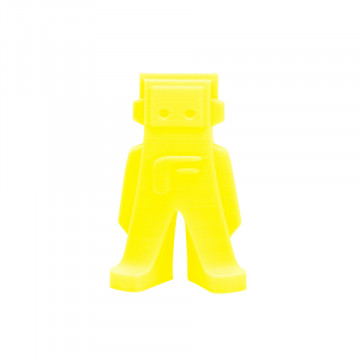 Statueta Fil printata 3D din filament 1.75mm FormFutura EasyFil ePLA Luminous Yellow 1kg - Filamente3D.ro