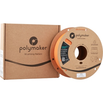 Rola si ambalaj filament Polymaker HT-PLA Orange 1kg - Filamente3D.ro