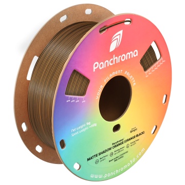 Filament 1.75 mm Polymaker Panchroma PLA Dual Matte Shadow Orange (Orange-Black) 1kg