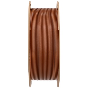 Rola filament 3D - lateral - Panchroma Metallic Bronze cu efect metalic bronz si sclipici - ideal pentru finisaje decorative - Filamente3D.ro