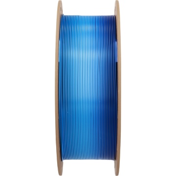 Lateral rola de filament Polymaker Panchroma PLA Silk Gradient Water 1kg - Filamente3D.ro