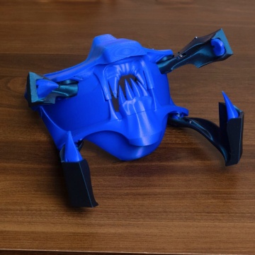 Jucarie printata din filament Polymaker Panchroma PLA Starlight Pulsar 1kg si din alte culori - Filamente3D.ro
