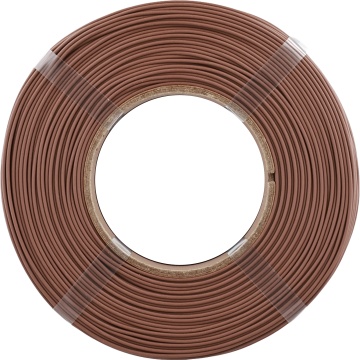 Vedere frontala rezerva de filament 1.75 mm Polymaker Refill Panchroma PLA Matte Earth Brown 1kg - Filamente3D.ro