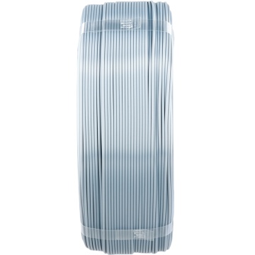 Filament 1.75 mm Polymaker Refill Panchroma PLA Silk Silver (argintiu) 1kg - vedere laterala - Filamente3D.ro