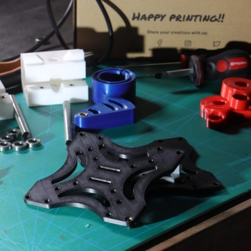 Piesa printata din filament Polymaker PolySonic PLA White 1kg si din alte culori - Filamente3D.ro