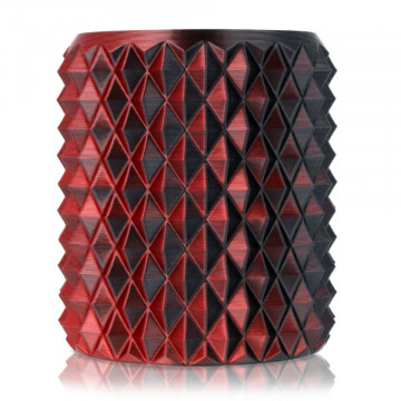 Vaza printata din filament Rosa3D Refill PLA Magic Silk Mistic Red 1kg - Filamente3D.ro