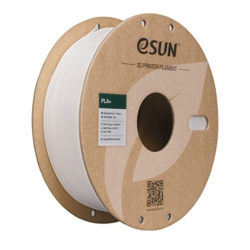 Filament 1.75mm eSun PLA+ White (alb) 1kg