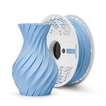 Rola si vaza printata din filament Fiberlogy Matte PLA Pastel Blue 850g - Filamente3D.ro