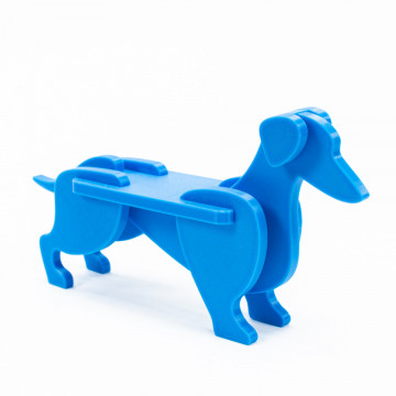 Catel printat 3D din filament 1.75mm FormFutura EasyFil ePETG Sky Blue (albastru deschis) 1kg - Filamente3D.ro