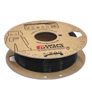 Filament 1.75mm FormFutura Kratos PC Traffic Black (negru) 750g