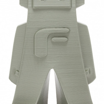 Statueta Fil printata 3D din filament 1.75mm FormFutura ReForm rPLA Elephant Grey (gri) 1kg - Filamente3D.ro