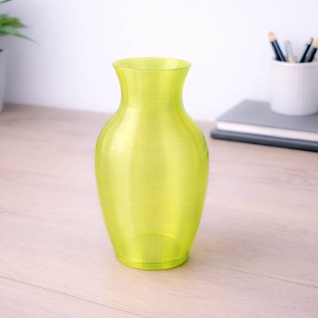 Vaza printata din filament 1.75mm FormFutura Transparent PLA Pineapple 1kg - Filamente3D.ro