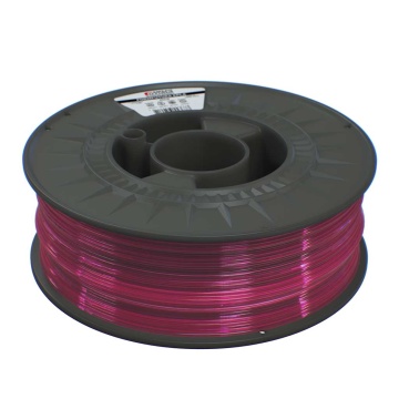 Filament 1.75mm FormFutura Transparent PLA Raspberry (magenta transparent) 1kg