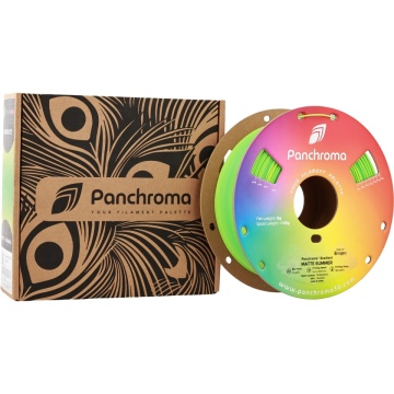 Rola si ambalaj filament Polymaker Panchroma PLA Gradient Matte Summer 1kg - Filamente3D.ro