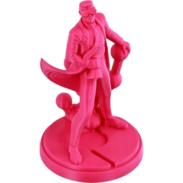 Statueta Polyman printata din filament 1.75 mm Polymaker PETG Magenta 1kg - Filamente3D.ro