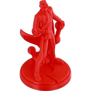 Statueta Polyman printata din filament 1.75 mm Polymaker PETG Red 1kg - Filamente3D.ro