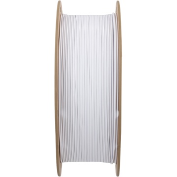 Lateral rola de filament 1.75mm Polymaker PLA Pro - High Speed Tough PLA Cold White (alb) 1kg