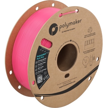 Rola de filament 1.75mm Polymaker PLA Pro - High Speed Tough PLA Magenta (magenta) 1kg