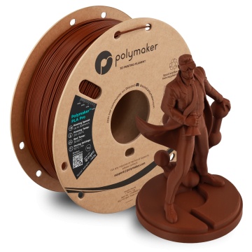 Rola si statueta printata din filament 1.75mm Polymaker PLA Pro - High Speed Tough PLA Metallic Bronze (bronz) 1kg