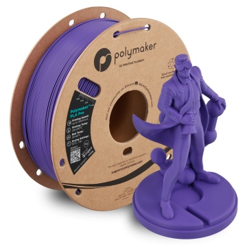Rola si statueta printata din filament 1.75mm Polymaker PLA Pro - High Speed Tough PLA Purple (violet) 1kg