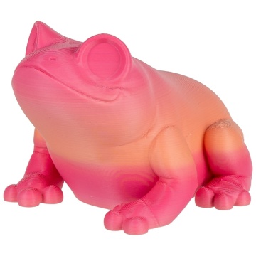 Broscuta printata din filament 1.75mm Polymaker PolyTerra PLA Gradient Spring (Pink-Peach) 1kg - Filamente3D.ro