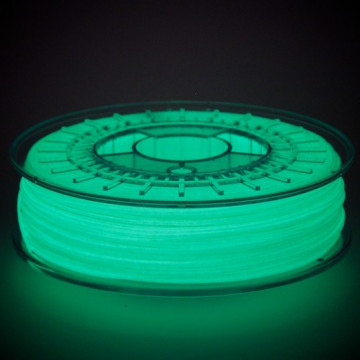 Rola de filament ColorFabb GlowFill PLA 750g in intuneric - Filamente3D.ro