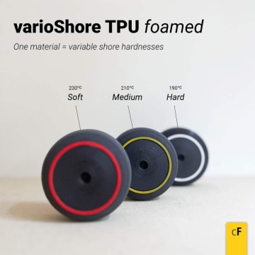 Comparatii filament ColorFabb Varioshore TPU - Filamente3D.ro