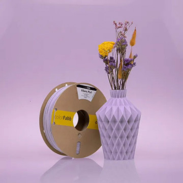 Rola si vaza printata din filament ColorFabb Vibers PLA Pastel Purple 750g - Filamente3D.ro