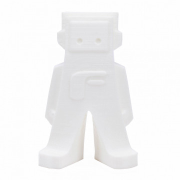 Statueta Fil de la FormFutura printata din filament FormFutura ABSpro - Flame Retardant White (inhibitor de flacara) 500g - Filamente3D.ro