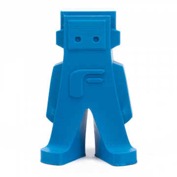 Statueta Fil printata 3D din filament FormFutura EasyFil ABS - Light Blue (albastru deschis) 750g - Filamente3D.ro