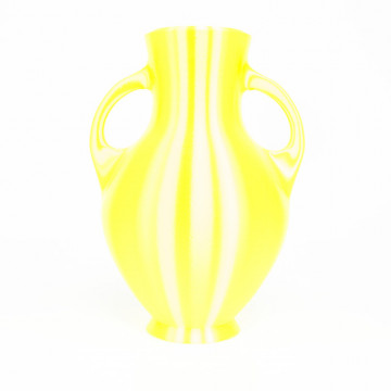 Vaza printata 3D din filament FormFutura High Gloss PLA Yellow (galben) 750g - Filamente3D.ro