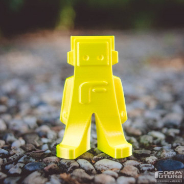 Statueta Fil printata 3D din filament FormFutura High Gloss PLA Yellow (galben) 750g - Filamente3D.ro