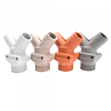 Conectori printati 3D din filament FormFutura StoneFil - Concrete (beton) 500g - Filamente3D.ro